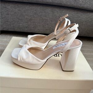 NINA Satin Block Heel